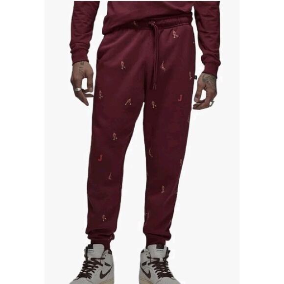 AUTHENTIC NIKE AIR JORDAN ESSENTIALS CUFFED FLEECE Jogger PANTS DV9390-680